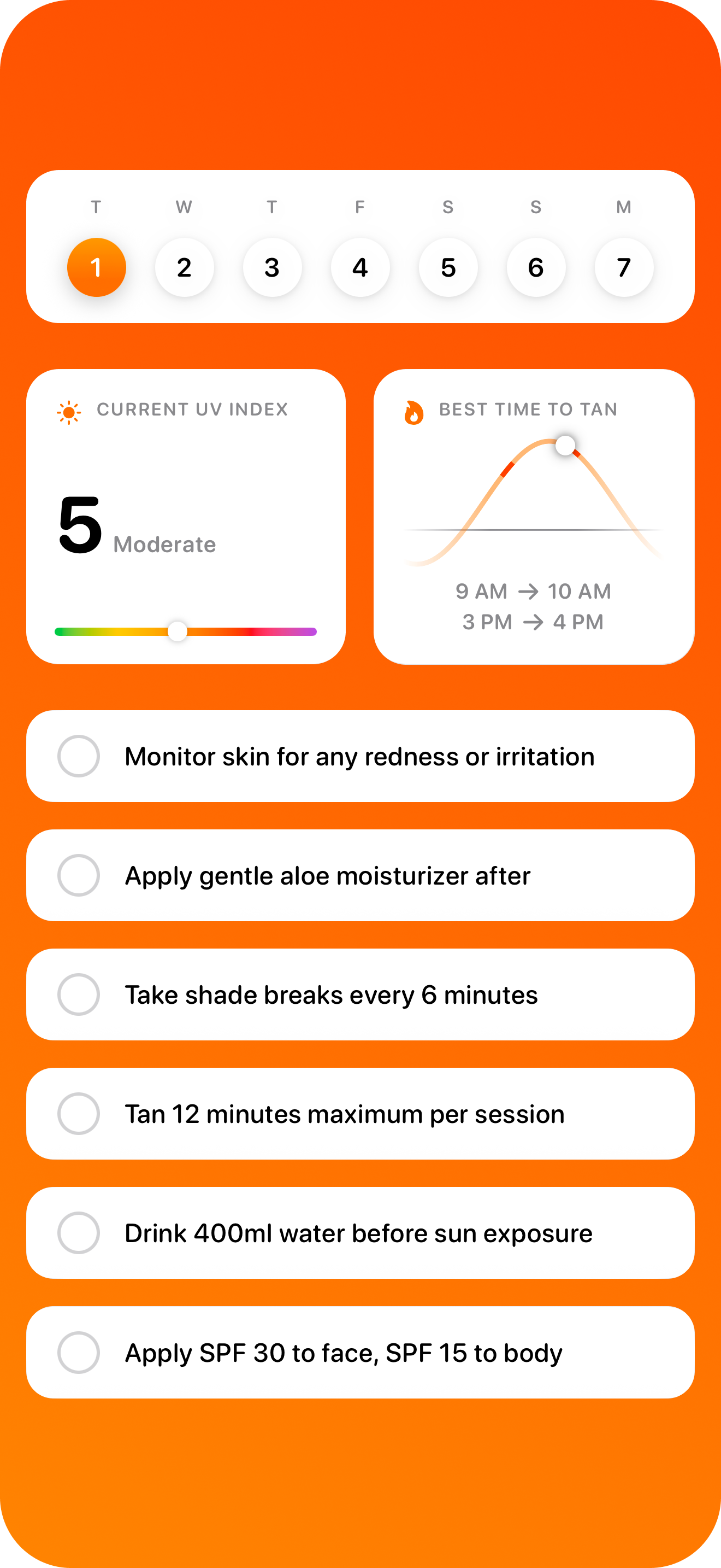 Sunkiss AI App Screenshot